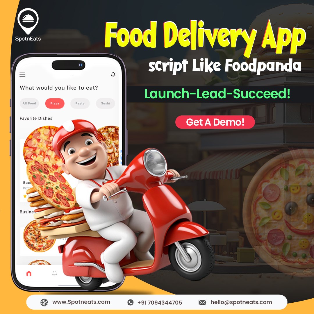 Launch Your Own AI UberEats Clone App in 2025 | SpotnEats
