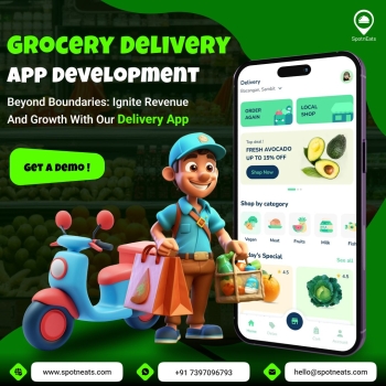 Launch Your AI-Enabled Grocery App with SpotnEats Today